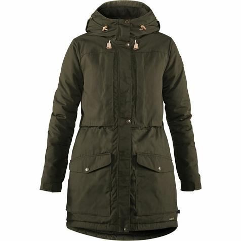 Fjallraven Singi Parka Hungary - Zöld Kabát Zöld BXA716459